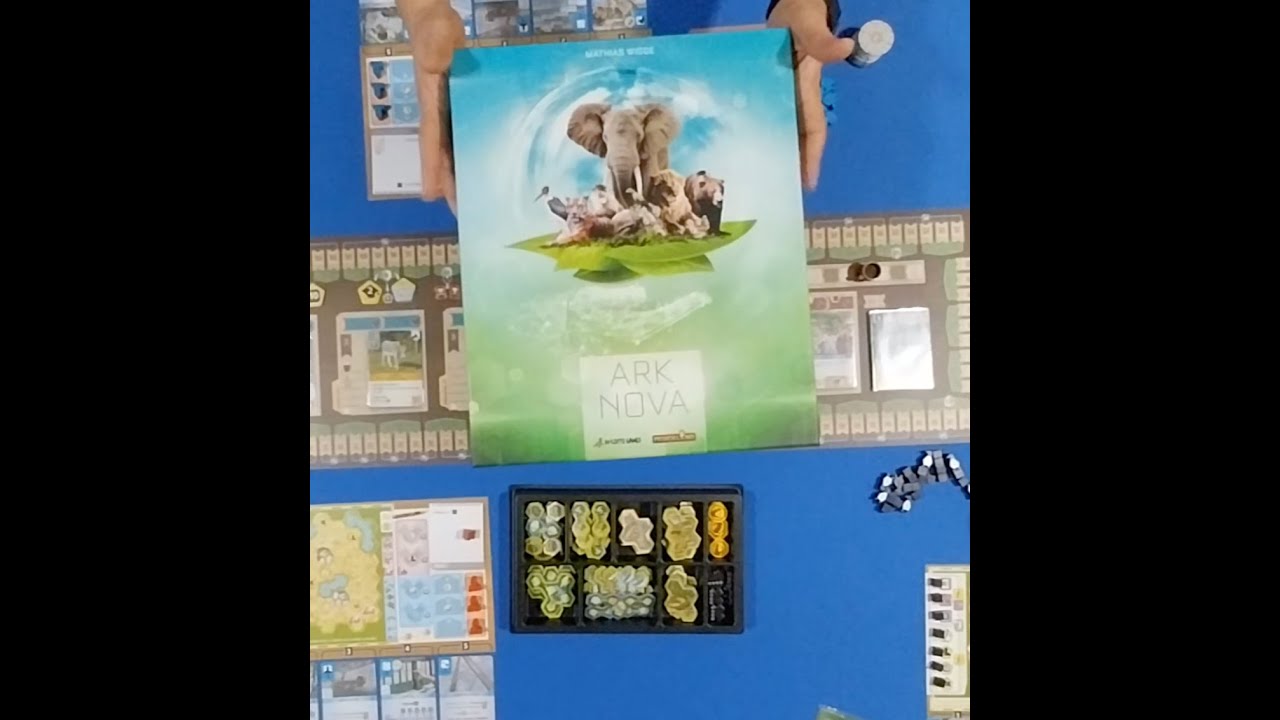 Partida completa a Ark nova#juegosdemesa #arknova