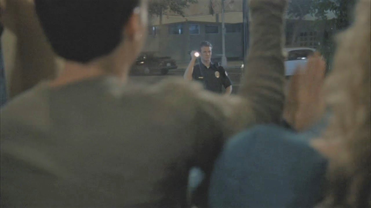 Trying To Get The Cops Attention Scene (HD) Midnight Movie (2008)