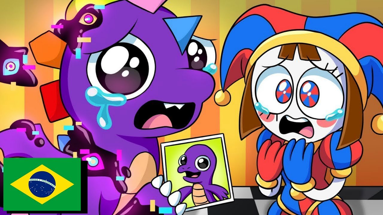 A TRISTE HISTORIA DO DRAGON! O INCRIVEL CIRCO DIGITAL Animação não oficial