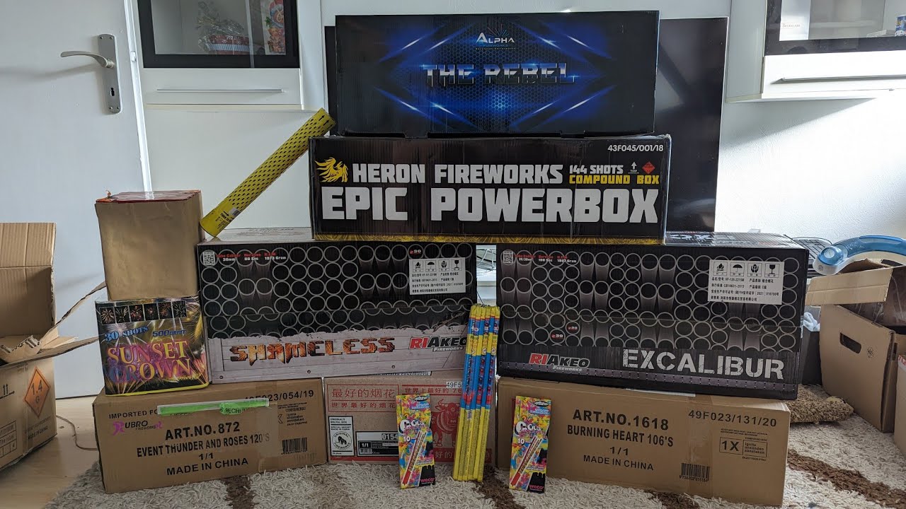 0 Uhr Feuerwerk - Silvester 2022/2023