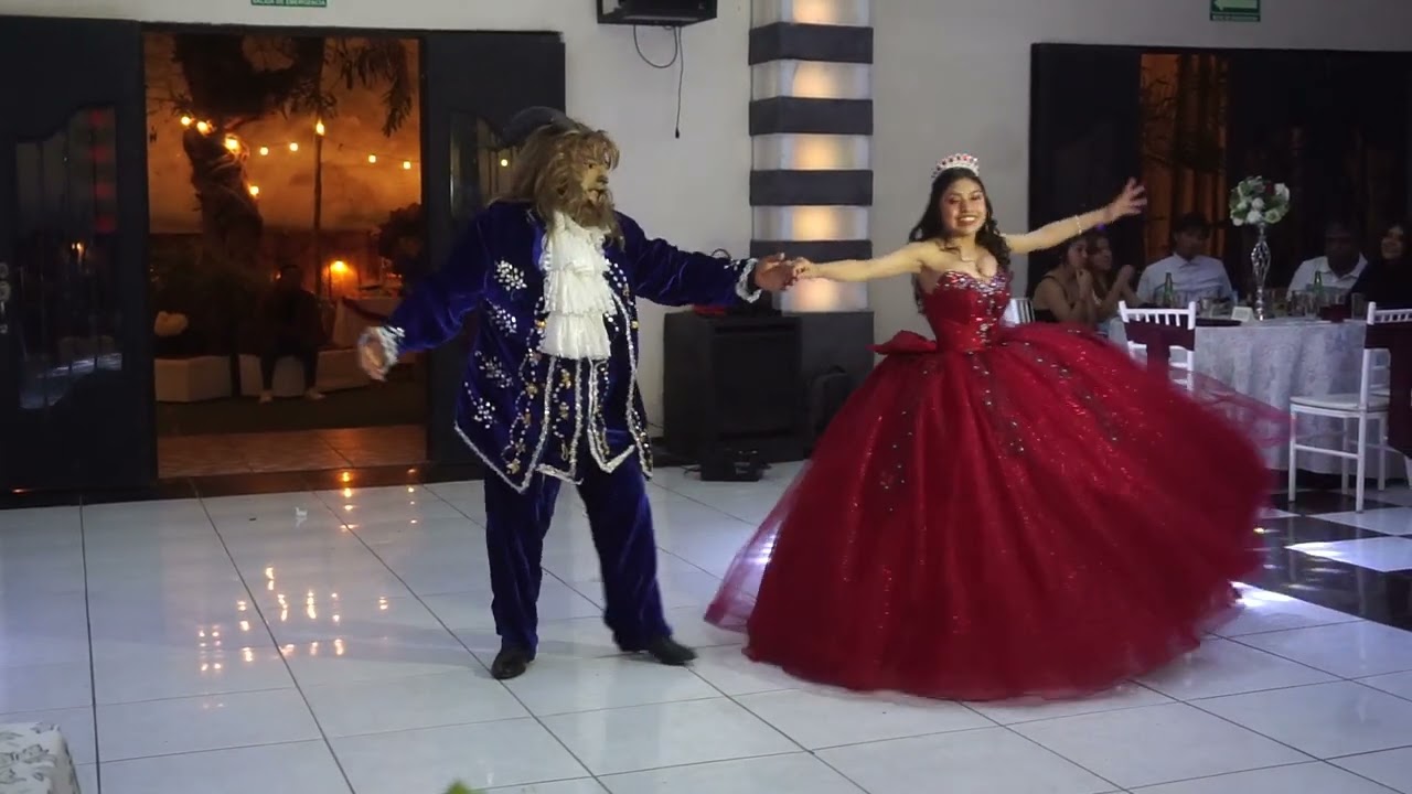 Vals La bella y La bestia XV años Puebla #labellaylabestia #valsxvaños #vals