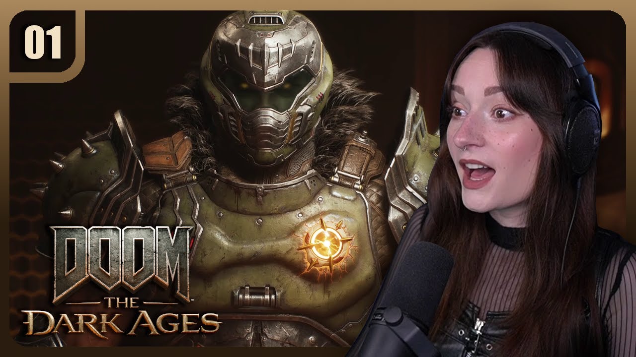 My first time playing DOOM: THE DARK AGES and I'm SO EXCITED! | Let's Play [NIGHTMARE]