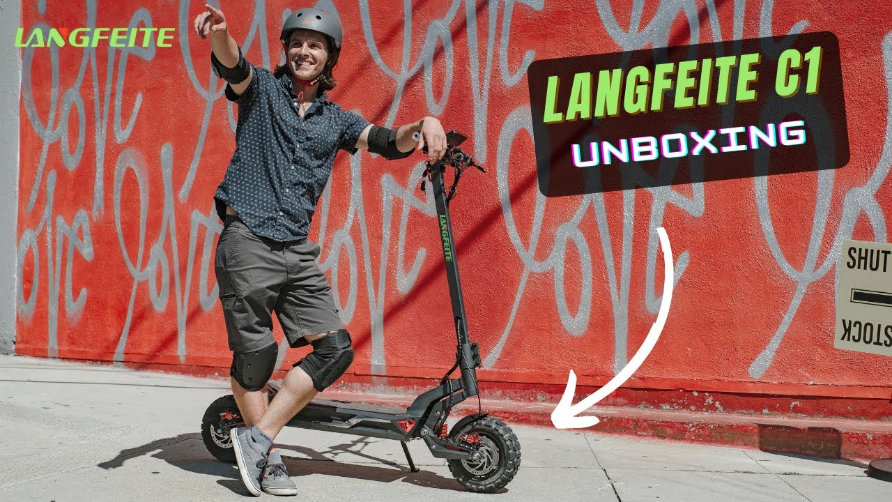 Langfeite C1 eScooter Unboxing