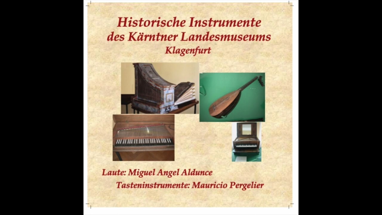 K&auml;rntner Landesmuseum - Klagenfurt - Historische Instrumente  M.Pergelier und M. A.Aldunce