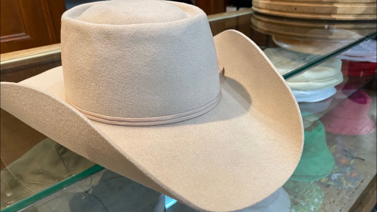 Changing Charlton’s Wool Felt Western Hat from a Cattleman to a Telescope Crown!