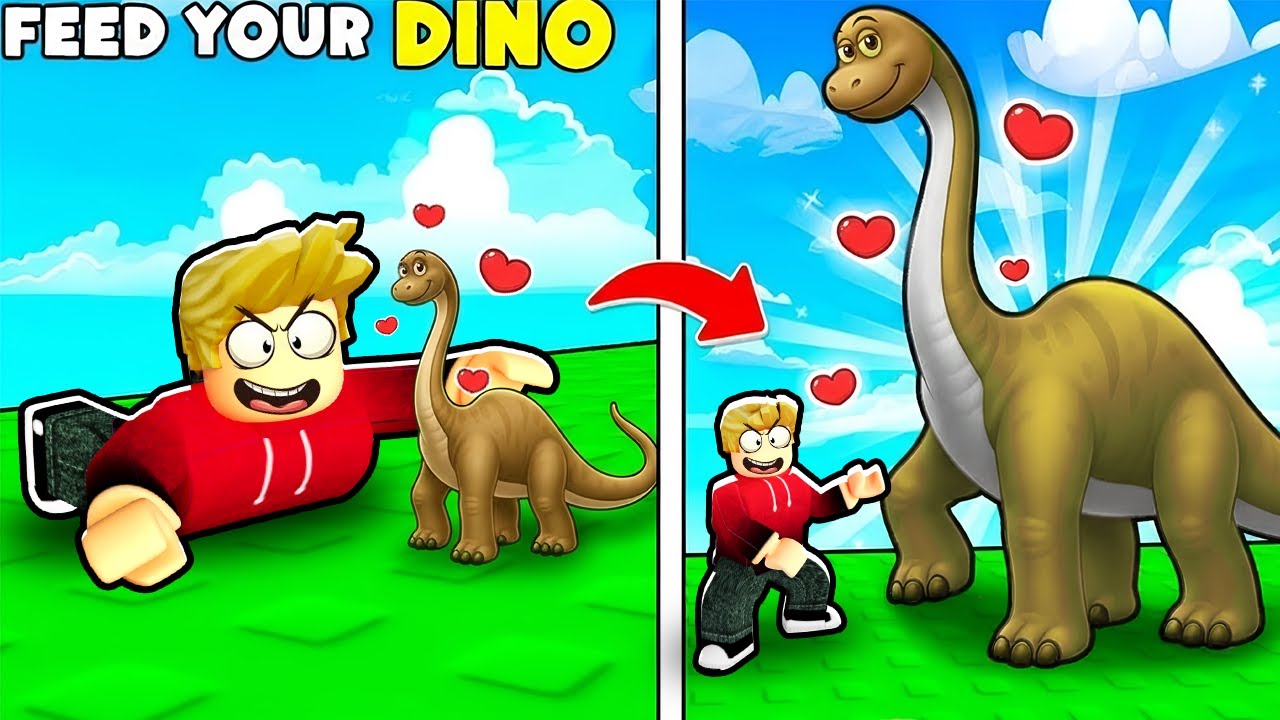 ROBLOX CHOP AND FROSTY RAISE THE SUPER DINOSAUR IN GROW A DINO