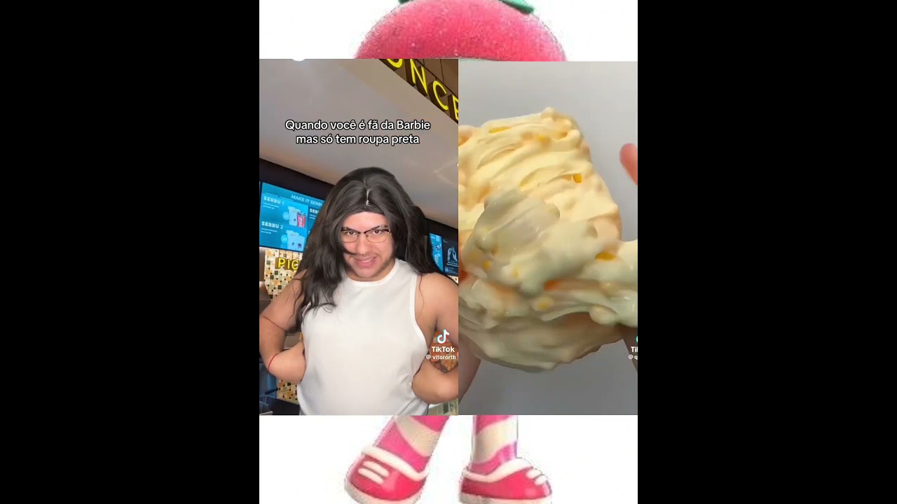 Pov: quando você é fã de Barbie e só tem roupa preta •| 