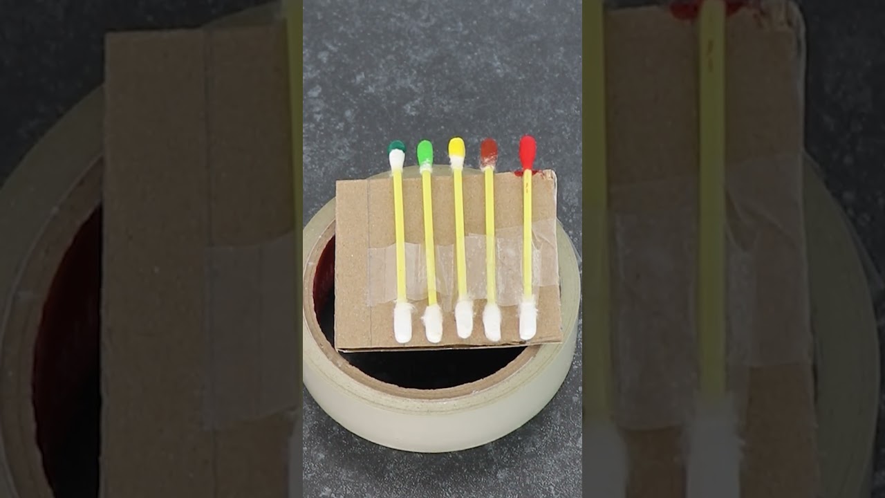 DIY Rainbow at Home Using Just Cardboard! 😍🌈 | 5 Minutes Craft  #craft #5minutecrafts #5minutescraft