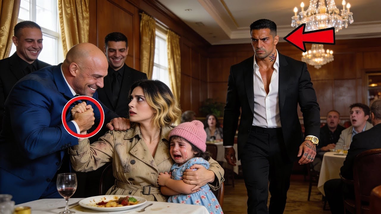 « Mauvaise table, mauvais jour, connards ! » — un parrain redouté défend une mère seule et sa fille.