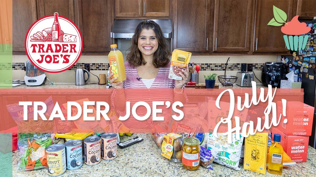 Trader Joe's July 2021 Haul feat. SOOO MANY NEW PRODUCTS!!