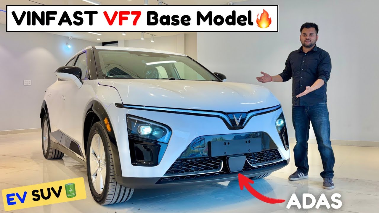 VinFast VF7 Base Model Earth✅ | Premium Electric SUV at ₹21.89 Lakh🔥 | Range? 