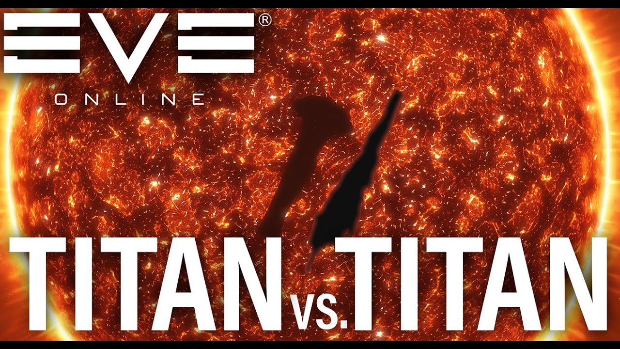 Eve Online - TITAN V TITAN - Epic Titan Showdown | Doomsday Weapons Unleashed! #eveonline #titans