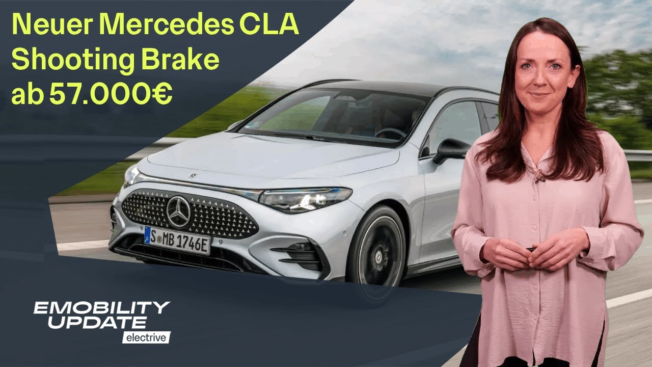 Mercedes CLA Shooting Brake available to order from around &euro;57,000 - eMobility Update