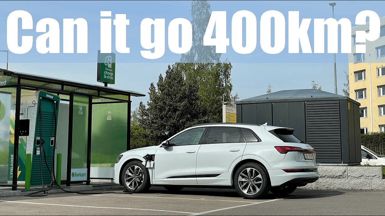 I drove the Audi E-Tron 55 down to 0% | This is what happened AND this is how far I got!