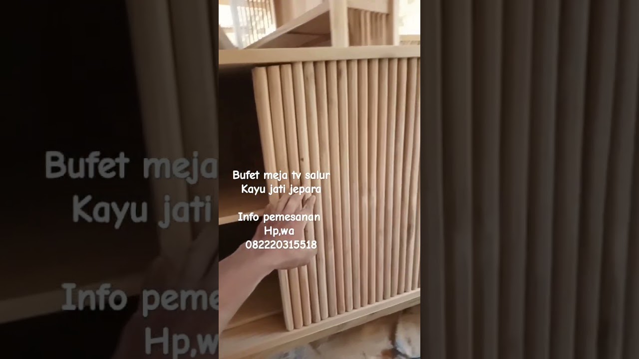 Bufet meja tv kayu jati jepara hp,wa 082220315518