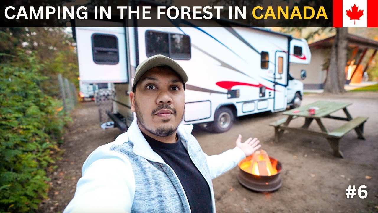Motorhome Camping experience in Canada || RV series Day 6 ||
