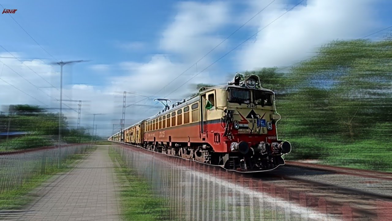 Dangerous 🔥 High Speed Skipping by WAG5 Dhano Dhanya Express + Bhagirathi + Empty EMU + Lalgola MEMU
