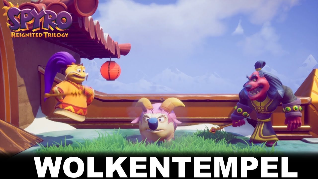WOLKENTEMPEL MIT AGENT 0 | SPYRO REIGNITED TRILOGY #017/#034[GERMAN|120%] PS4 GAMEPLAY