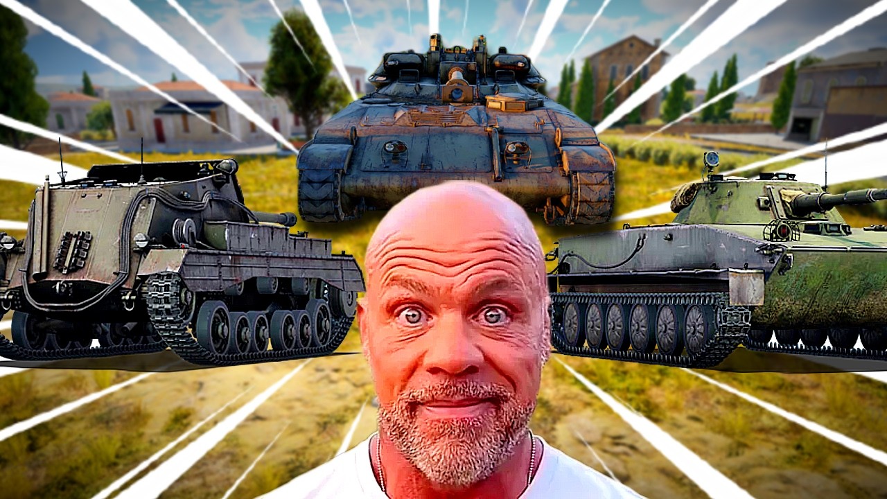 ¿ESTOS son los PEORES TANQUES de War Thunder?