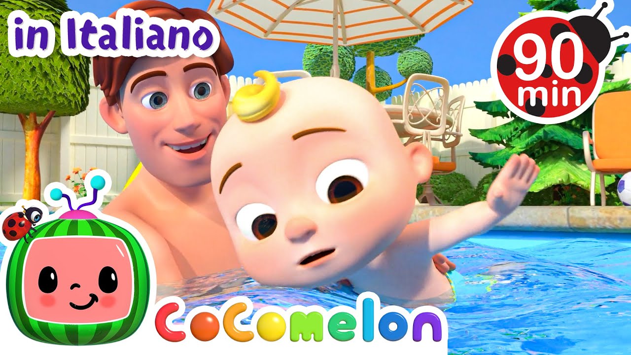 Canzone di nuoto | CoComelon Italiano - Canzoni per Bambini