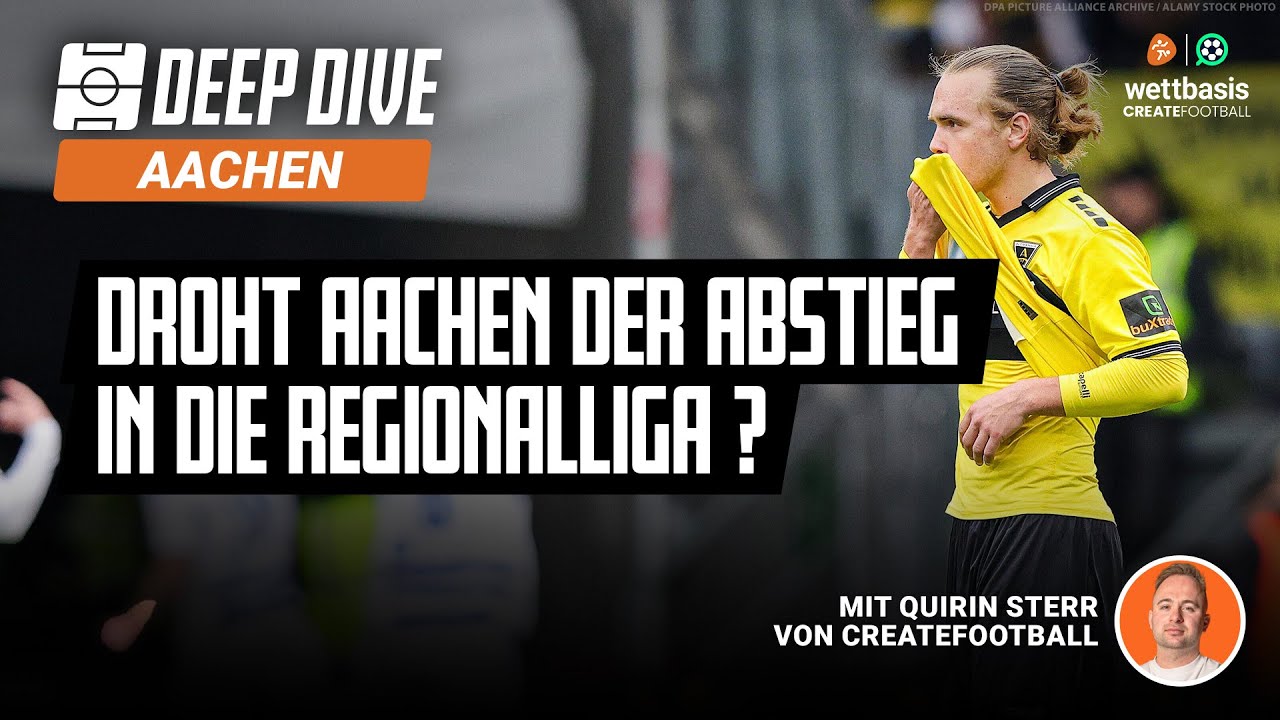 Analyse Alemannia Aachen ⚫️ 🟡 Zu viele Baustellen und ein fataler Trainerwechsel 🚧 ❓ Deep Dive 🔎