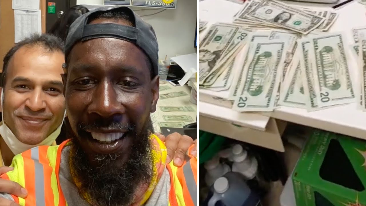 Riviera Beach man returns bags of cash