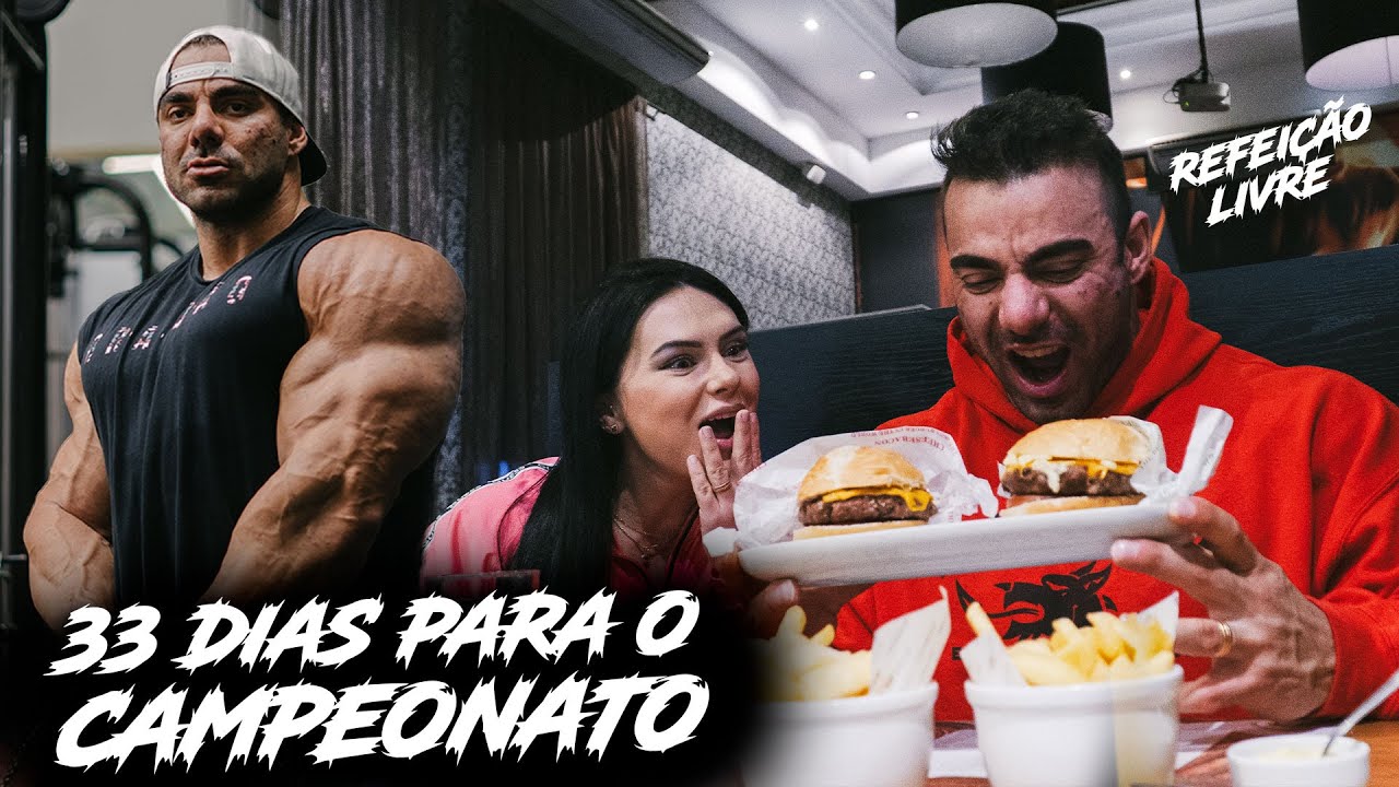 33 DIAS PARA O CAMPEONATO - DIA DE REFEIÇÃO LIVRE | RAFAEL BRANDÃO