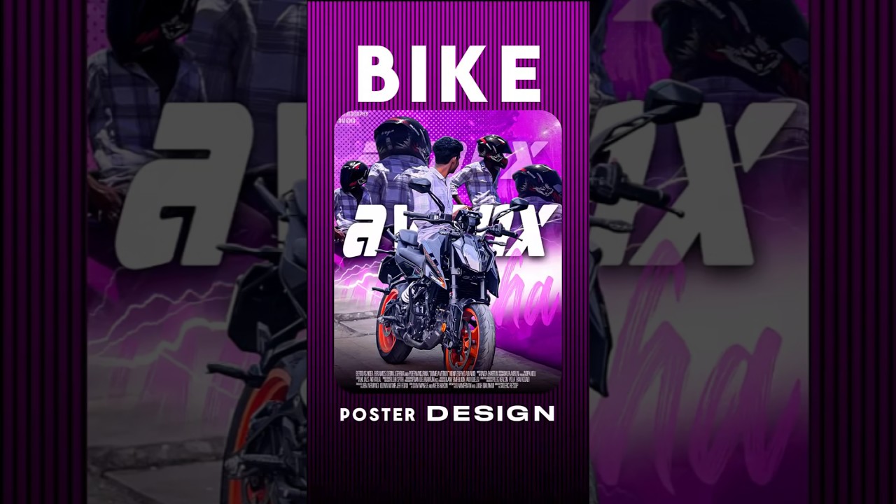 Trending Bike poster Design photo editing 🔥 mobile #posterediting  #photography_tamizha_uploded