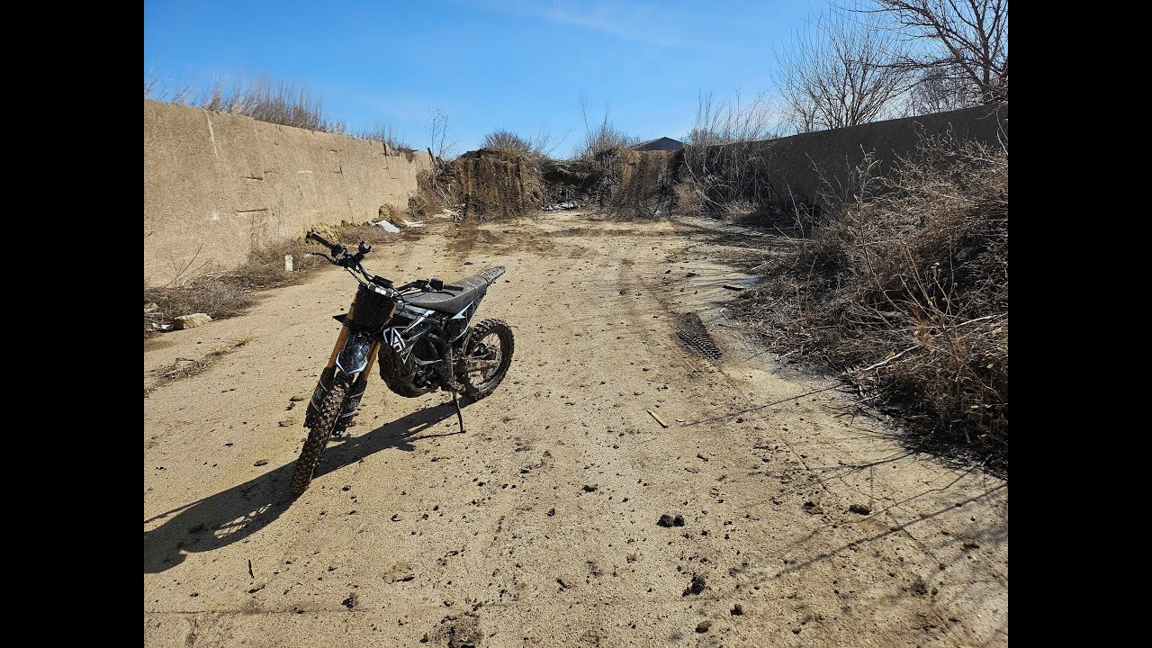 Altis Sigma Ebike. Cruising at the OffRoad park. Offroad testing