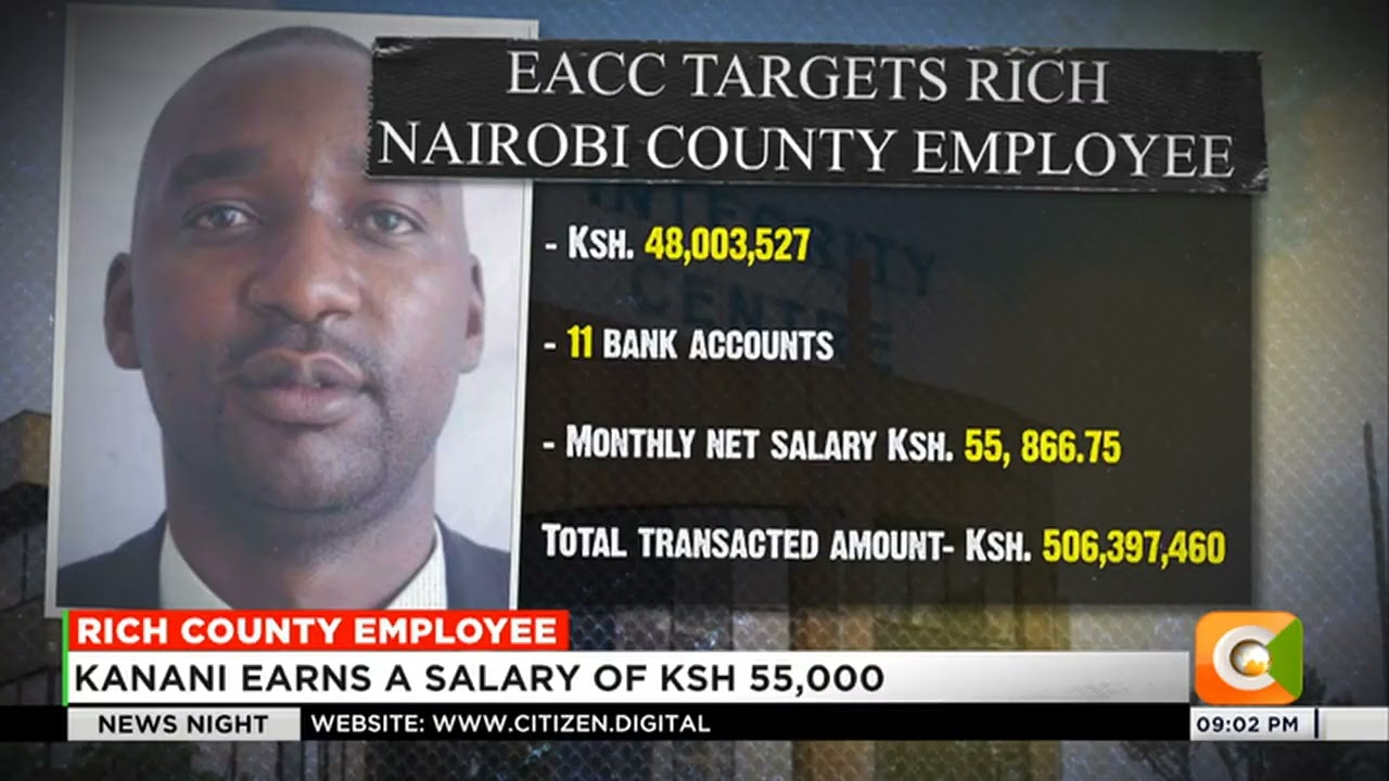 EACC gets orders to freeze Nairobi County employee's Ksh. 48m