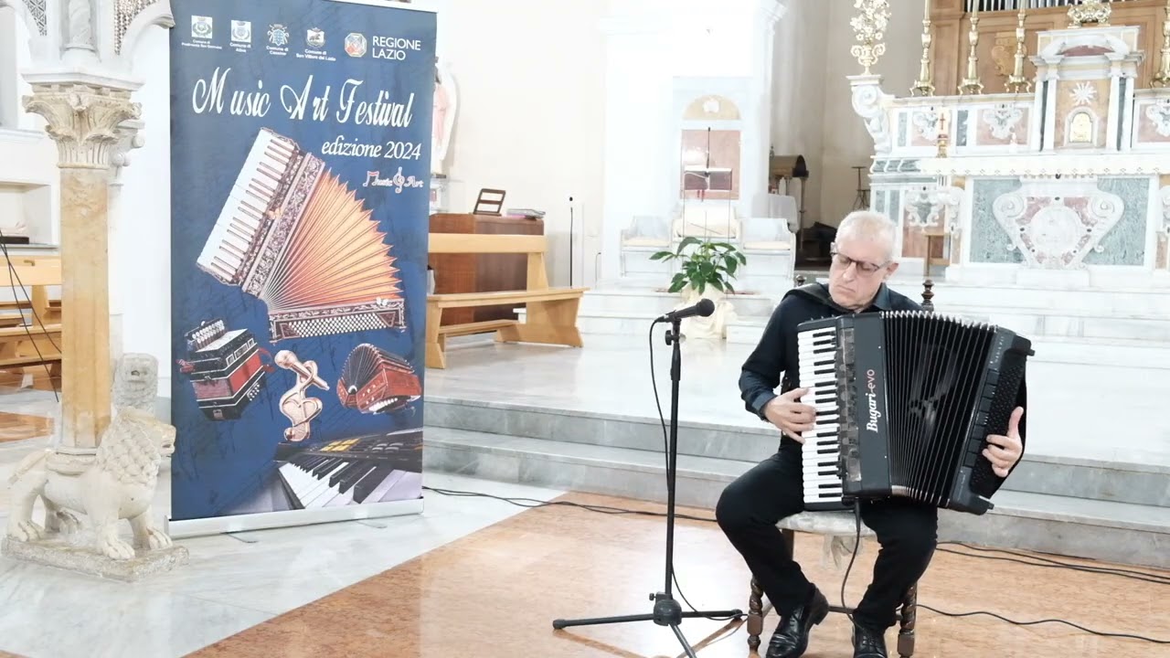 Sergio Scappini : medlay di musiche di Piazzolla. Music Art Festival 2024
