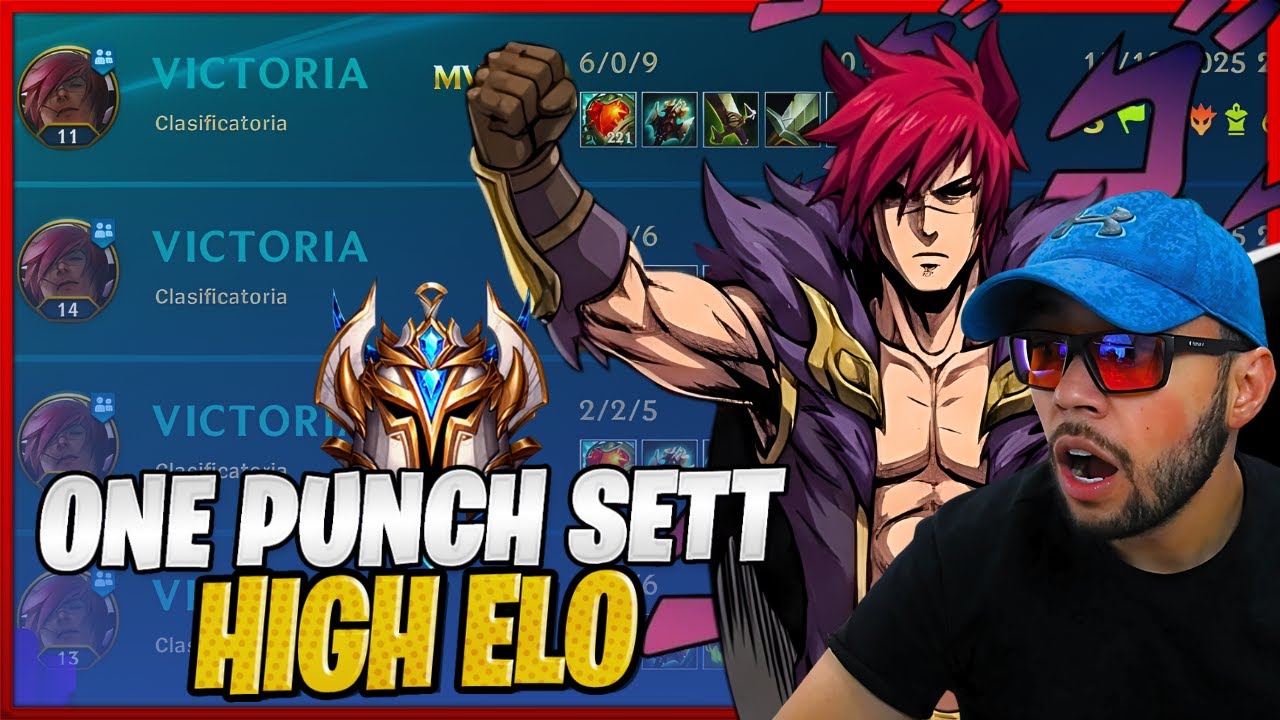 &iexcl;SETT ME DI&Oacute; RACHA DE 10 VICTORIAS SEGUIDAS! (ES EL MEJOR CAMPE&Oacute;N DE WILD RIFT, MIRA ESTO 💀☠)