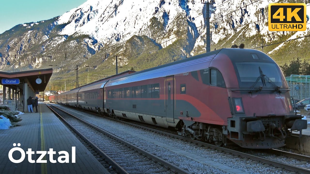 Österreichisch Züge Vlog #267 - Ötztal Bahnhof 18.12.2023