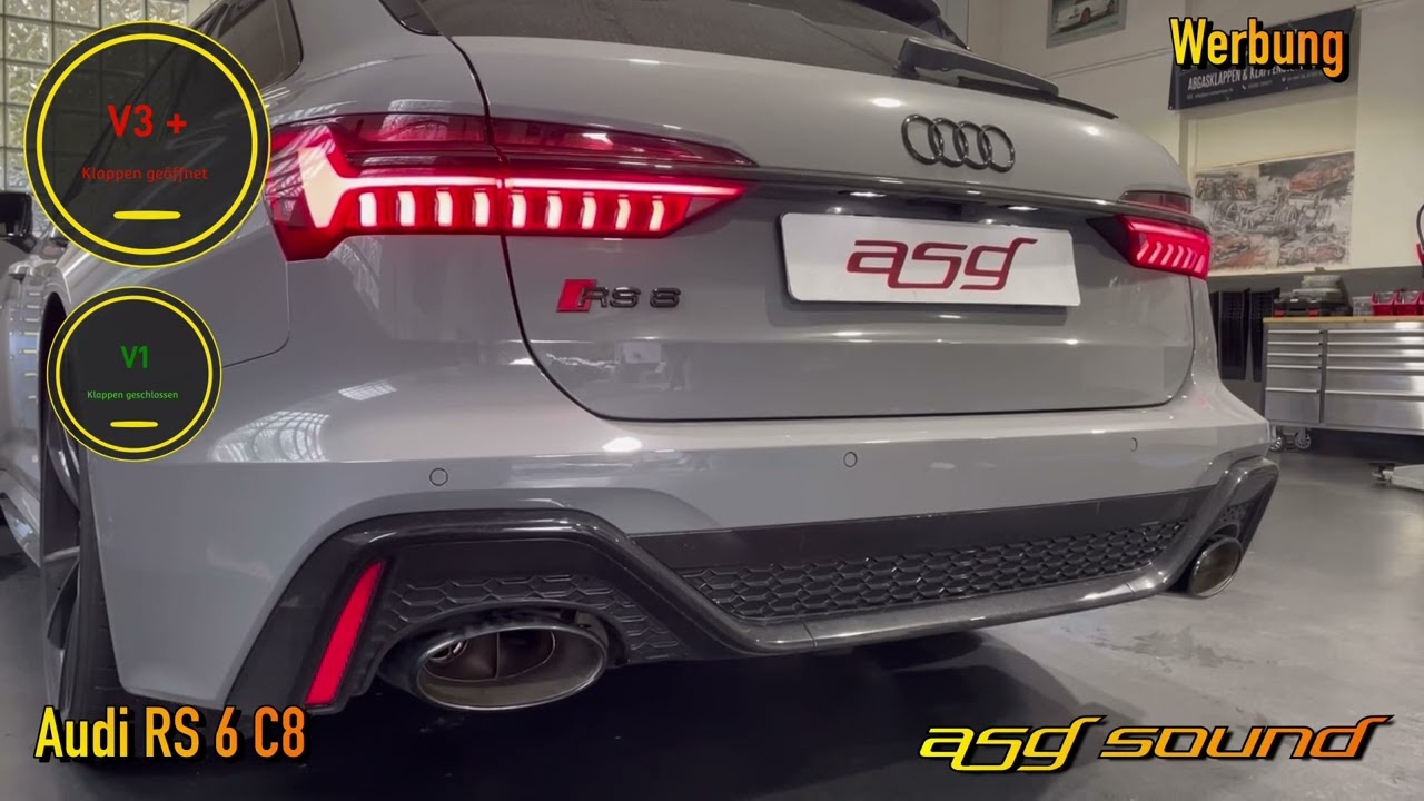 Audi RS6 C8 | ASG Sound | V1 / V3 + | Sportauspuff