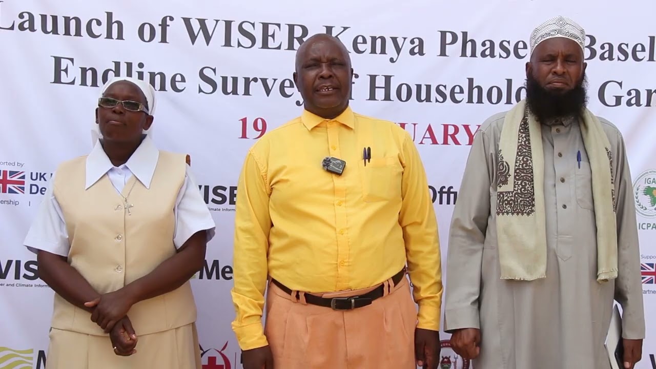 THE RELIGIOUS COMMUNITY OF GARISSA COUNTY AT THE LAUNCH OF WISER KENYA PHASE II