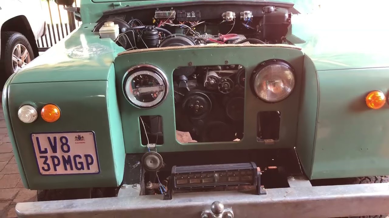 What a job!!! 300Tdi radiator swap in Land Rover series 2, Part 1