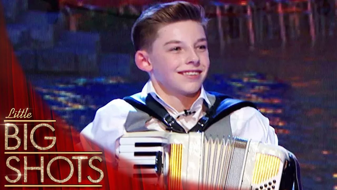 Have You Ever Heard Justin Bieber On The Accordion? | Little Big Shots