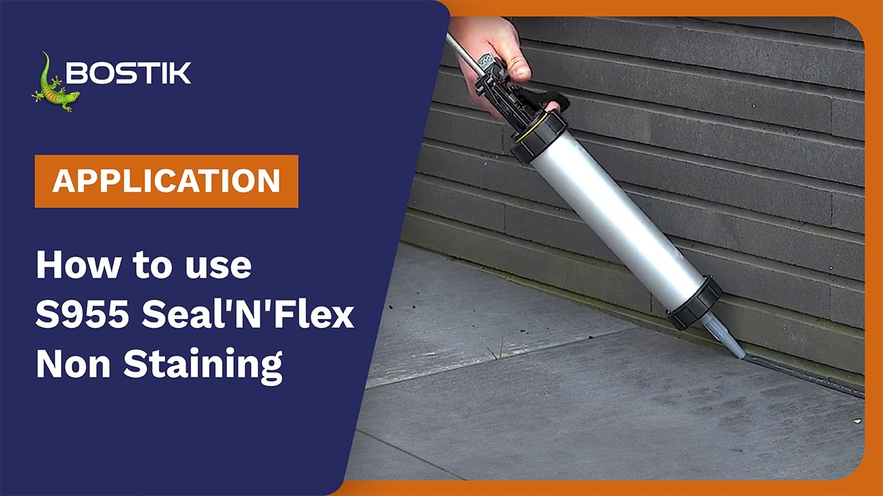 Bostik S955 SEAL'N'FLEX NON-STAINING | Application | Bostik Construction