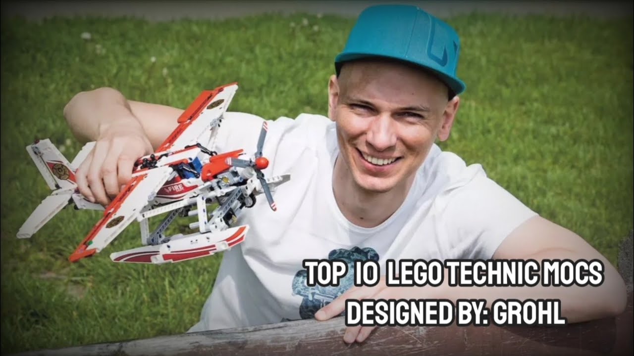 Top 10 LEGO Technic MOCs Designed By: @grohl666
