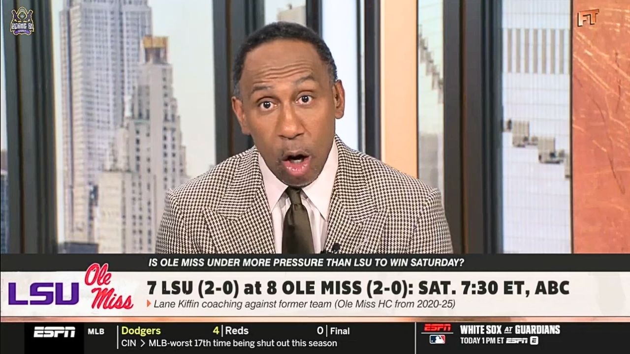 FIRST TAKE | На ком больше давления: Ole Miss или LSU? &mdash; Стивен Эй Смит разбирает матч Ole Miss п...