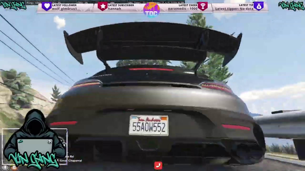 Jack McCoy & SG Vin Scratch S+  Mercedes AMG GTR in Democratic City | GTA 5 TDC RP