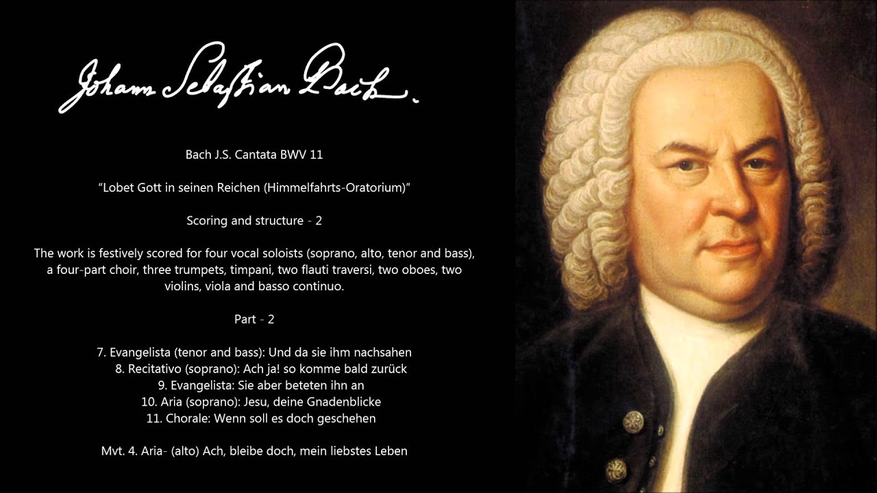 Bach J.S. Cantata BWV 11 / Oratoria