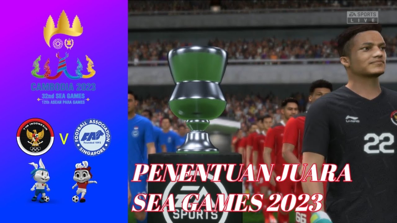 FIFA 23 - Timnas Career Mode - FINAL | Indonesia Vs Singapura | Sea Games 2023 #5