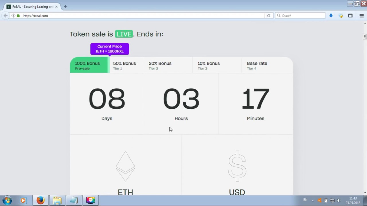 RxEAL - Обзор проекта. ICO - RU