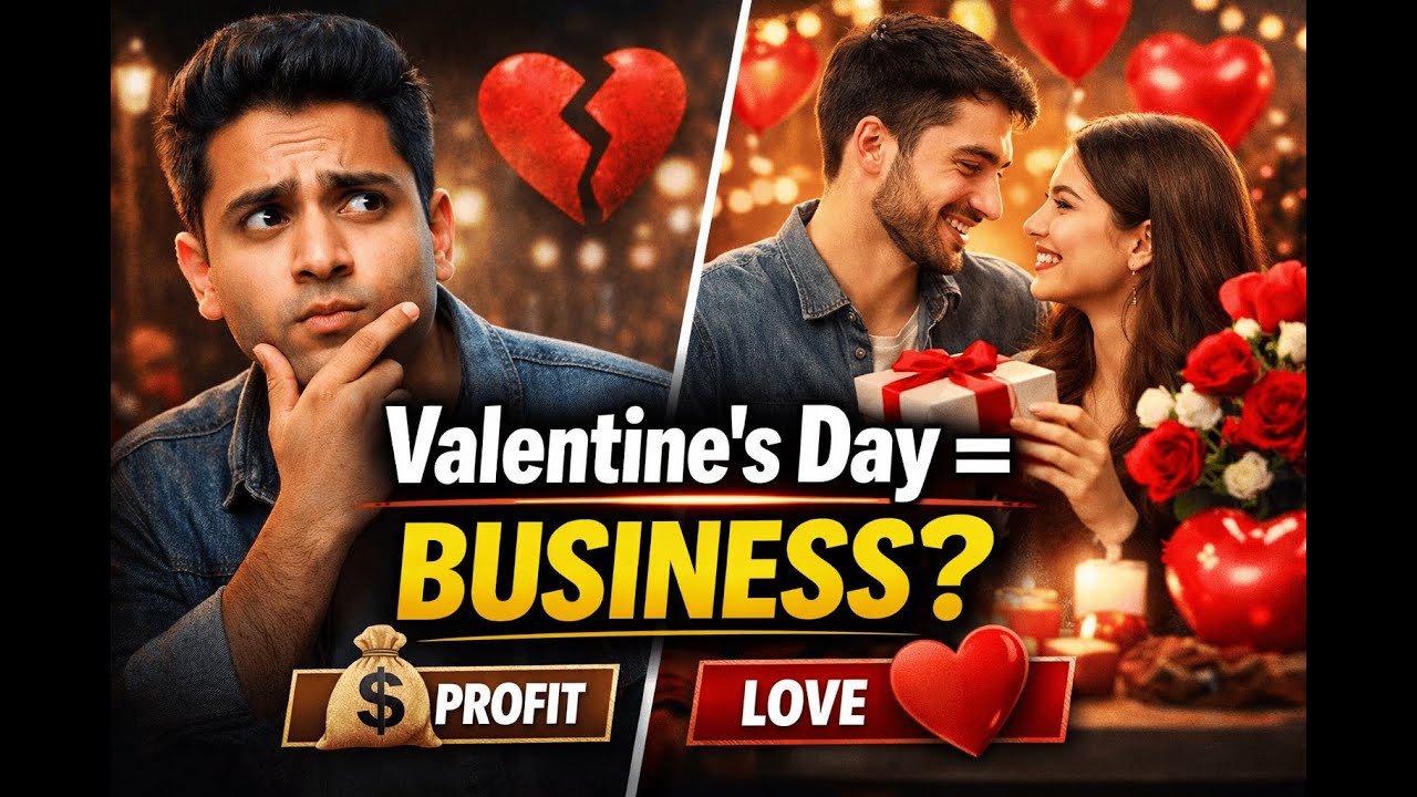 Valentine’s Day: Pyaar Ya Sirf Business? | History & Indian View 🇮🇳