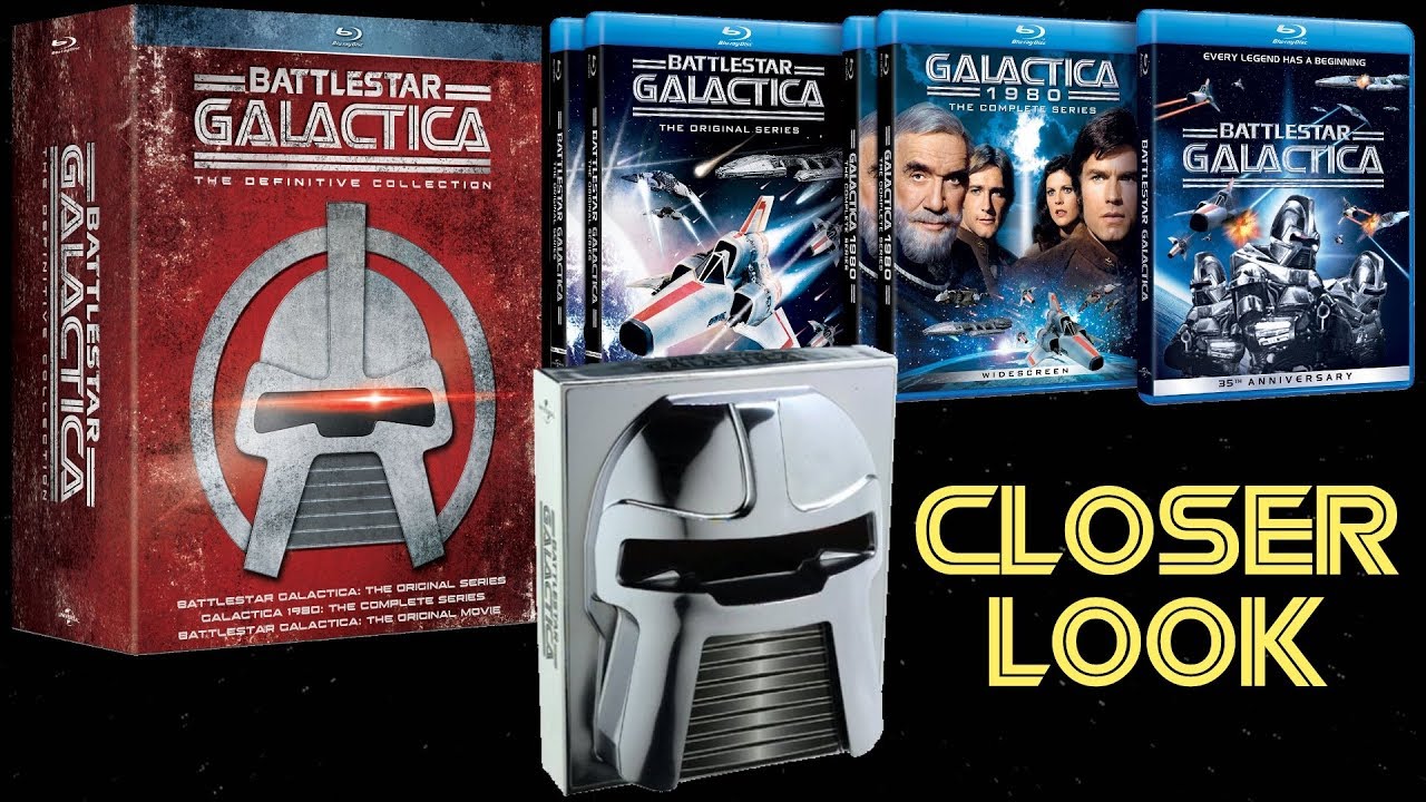 Closer Look - Battlestar Galactica (1978-80) Complete Original Series Blu-ray/DVD Sets