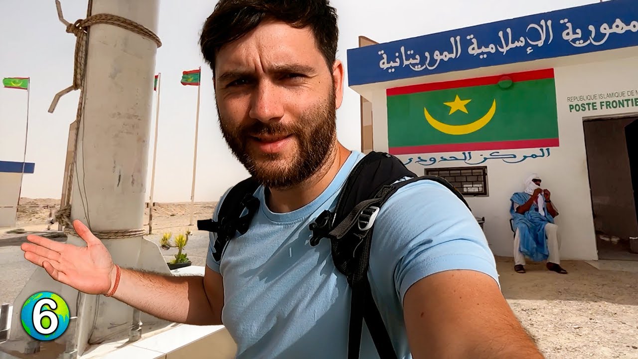 Conseguí cruzar la frontera de MAURITANIA🇲🇷 | Cruzando de España🇪🇸 a Gambia🇬🇲 en Autobús - Día 6