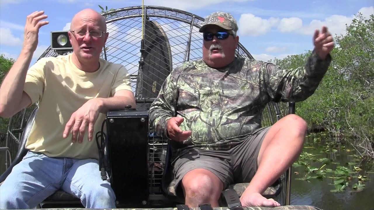 How air boats work.