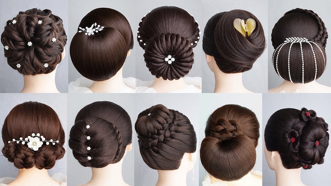TOP 10 Easy Elegant Hairstyles for Wedding & Special Occasions | Simple & Stylish Look