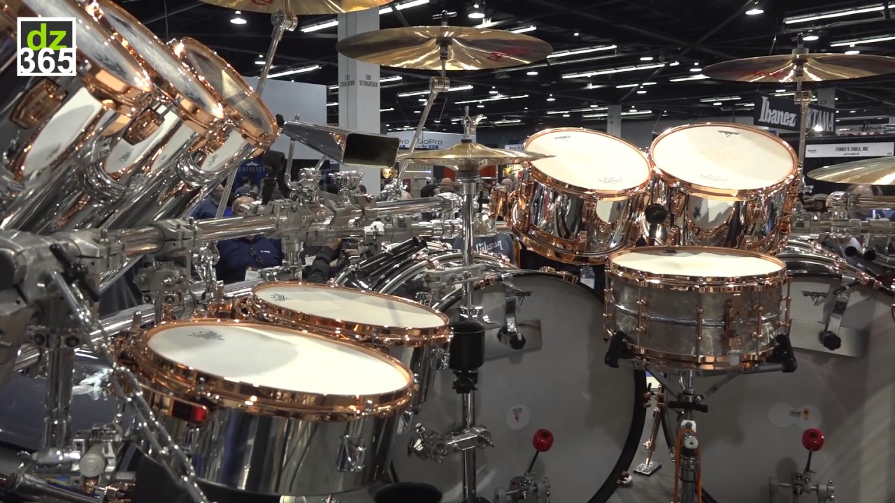 Alex van Halen 2015 Tour drums